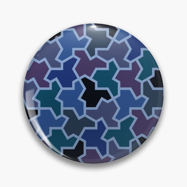 Item preview, NIGHT OCEAN – einstein tile pattern designed and sold by BrownWoodRobot.