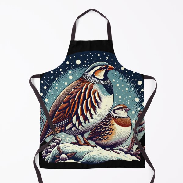 Item preview, Partridges in the snow designed and sold by Azrora.