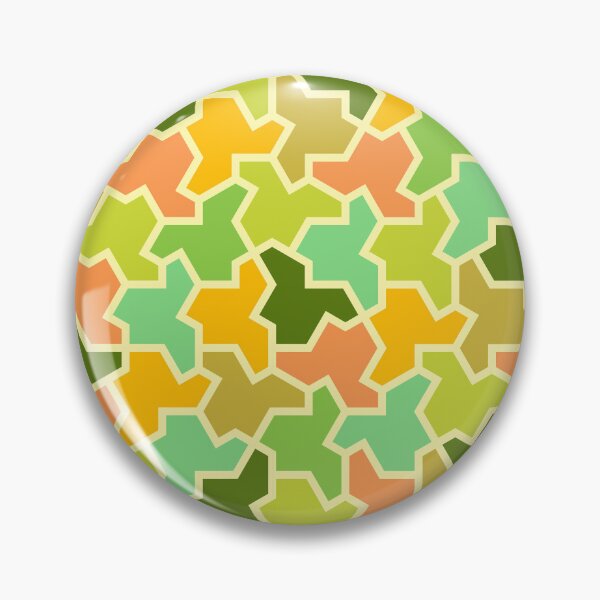Item preview, GRASSLAND – einstein tile pattern designed and sold by BrownWoodRobot.