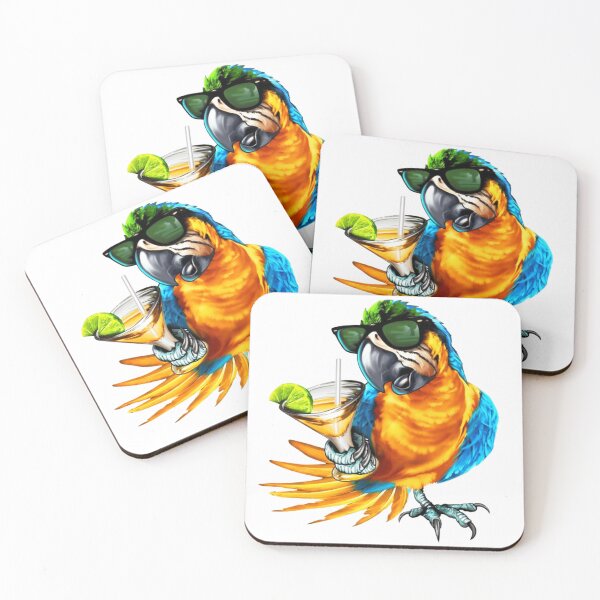 Item preview, Parrot Drinking Tequila designed and sold by Tajirr.