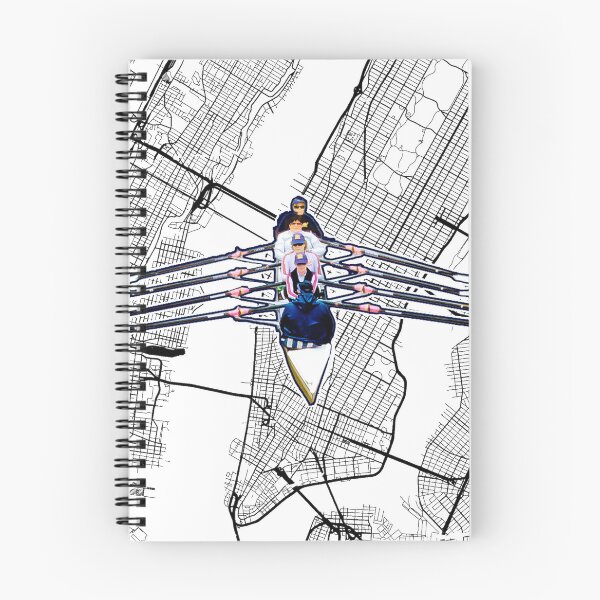 Item preview, Rowers Rowing in New York City USA designed and sold by Michael van der Hoorn.