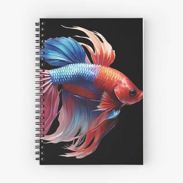 Item preview, siamese fighting fish, thai fish designed and sold by KiraChie.
