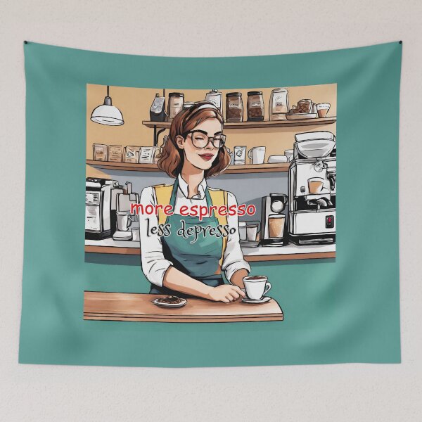 Item preview, More Espresso Less Depresso 2 designed and sold by jessypaul027.