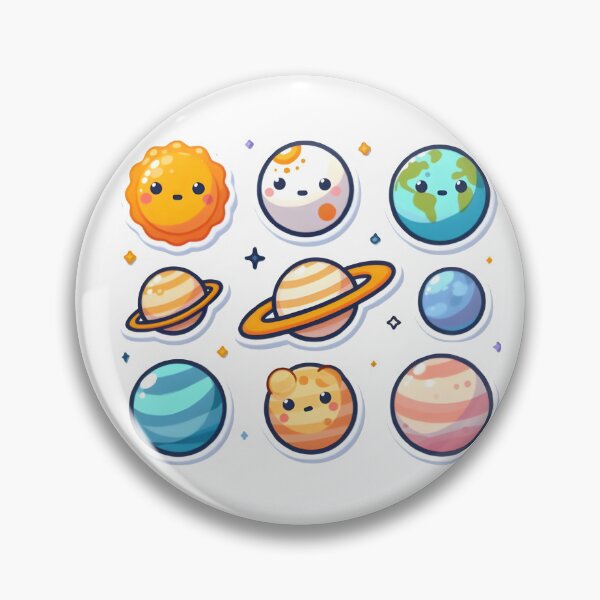 Item preview, Cute Planets Space Pack designed and sold by JollyJars.