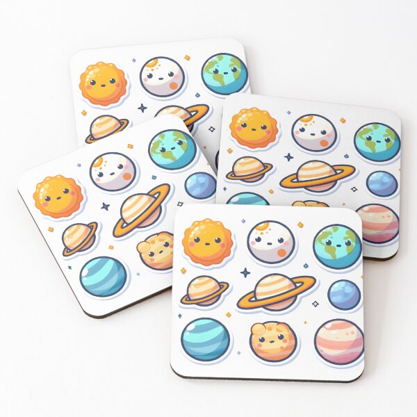 Item preview, Cute Planets Space Pack designed and sold by JollyJars.