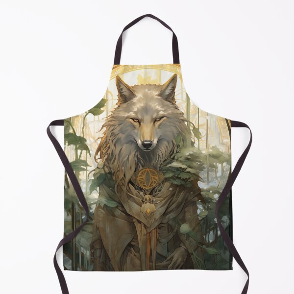 Item preview, Wolf Nouveau painting designed and sold by ColdCathode.