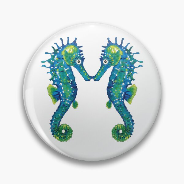 Item preview, Seahorses Together Artwork designed and sold by Wendy Eriksson.