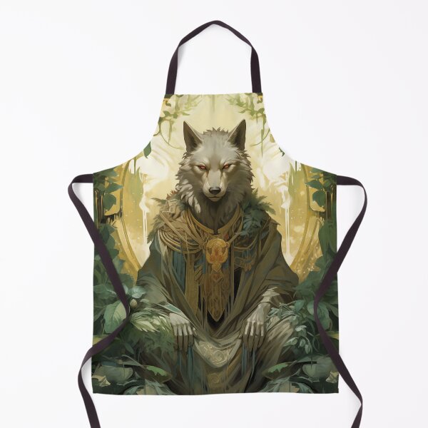 Item preview, Wolf Nouveau painting designed and sold by ColdCathode.