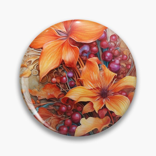 Item preview, Vythalia - Fascinating intertwined flowers (2/4) designed and sold by sabantha.