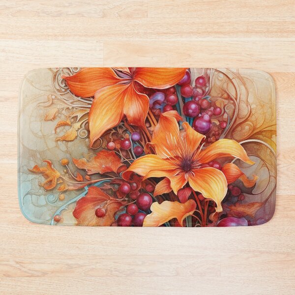 Item preview, Vythalia - Fascinating intertwined flowers (2/4) designed and sold by sabantha.
