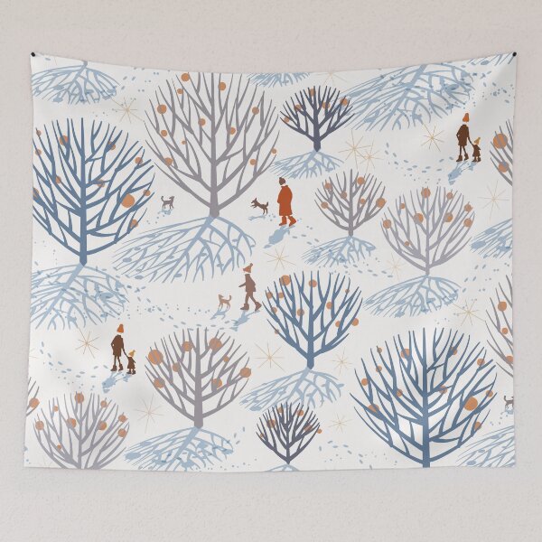 Item preview, Winter Stroll in Apricity [white] designed and sold by Aia UENO design.