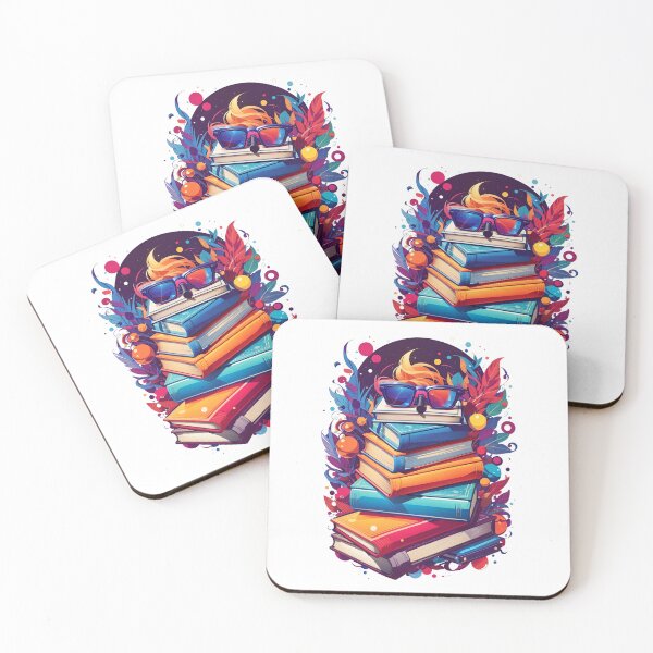 Item preview, Books with Sunglass designed and sold by UltimateWorld.