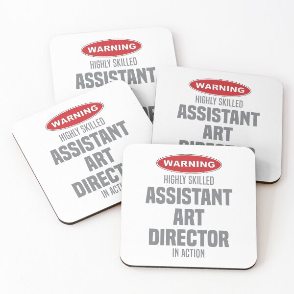 Item preview, Highly Skilled Assistant Art Director in Action designed and sold by NermilioDesigns.