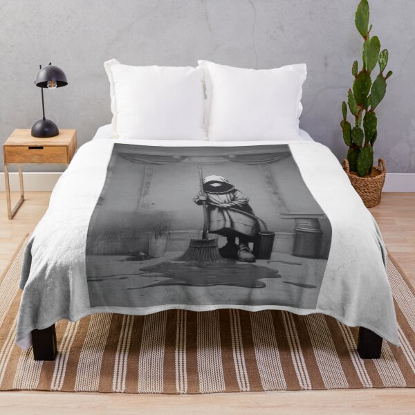 Item preview, Banksy cleans the floor designed and sold by QuirkByLgnatius.