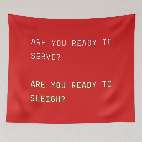 Item preview, __4.SERVE//SLEIGH.XMAS designed and sold by AaryavMadeIt.