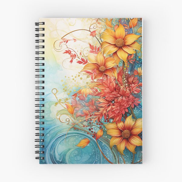Item preview, Vythalia - Fascinating intertwined flowers (4/4) designed and sold by sabantha.