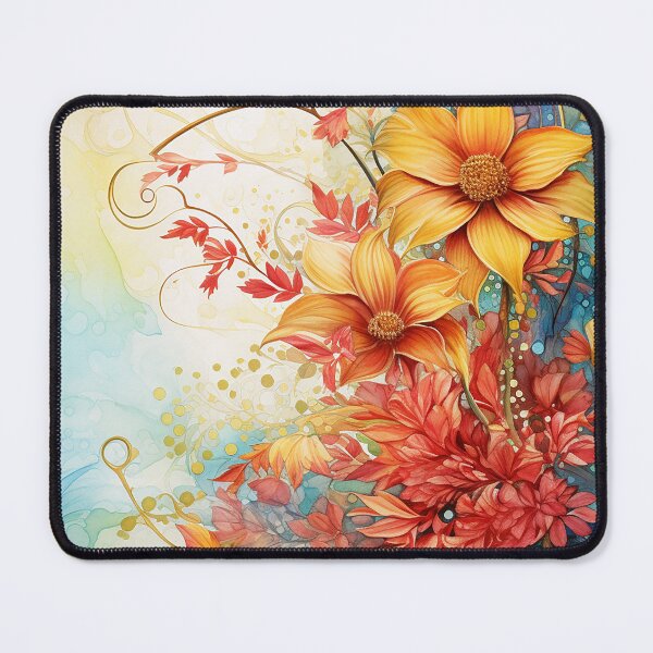 Item preview, Vythalia - Fascinating intertwined flowers (4/4) designed and sold by sabantha.