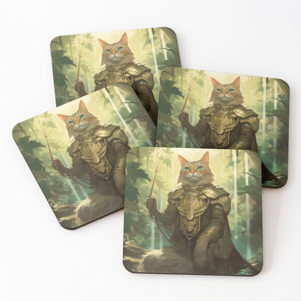 Item preview, Cat Nouveau painting designed and sold by ColdCathode.