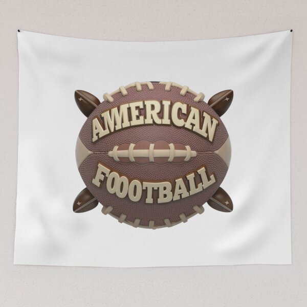 Item preview, 3D American Football Artwork designed and sold by BestArtByArvind.