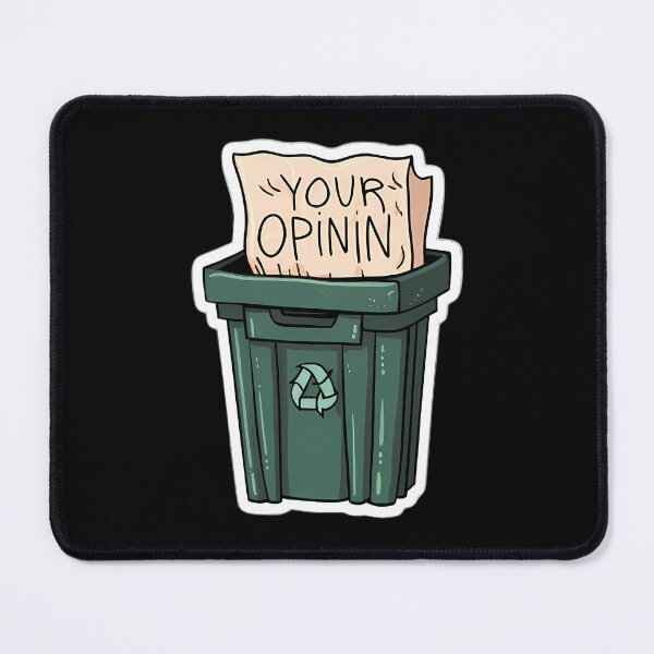 Item preview, Trash can (your opinion) designed and sold by Ahmedhazem12.