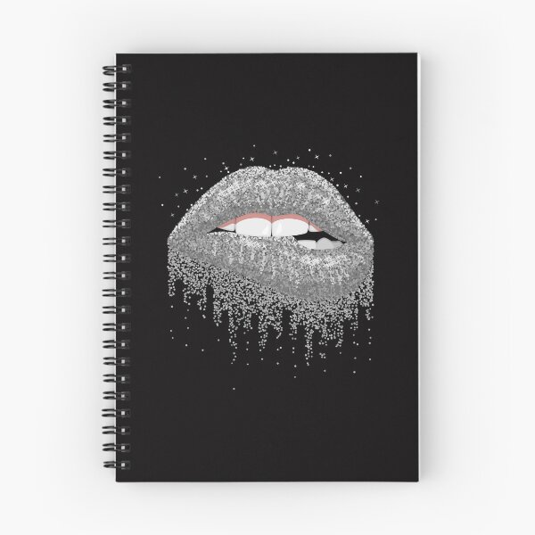 Item preview, Silver Glitter Lips designed and sold by LionessLove.