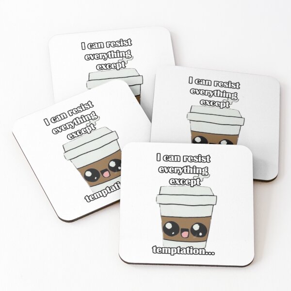 Item preview, I can resist everything except temptation  designed and sold by LinkyLankStank.
