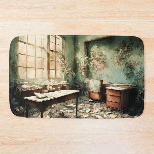 Item preview, Room In An Abandoned House designed and sold by LanaGustavsson.