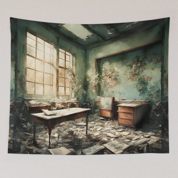 Item preview, Room In An Abandoned House designed and sold by LanaGustavsson.