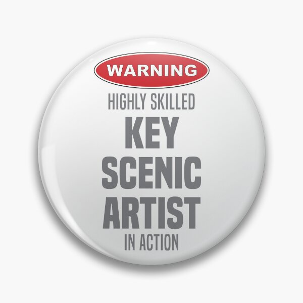 Item preview, Highly Skilled Key Scenic Artist in Action designed and sold by NermilioDesigns.