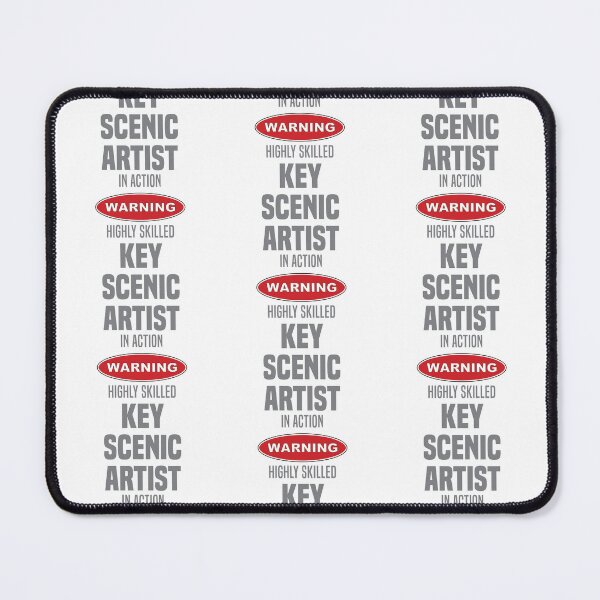 Item preview, Highly Skilled Key Scenic Artist in Action designed and sold by NermilioDesigns.