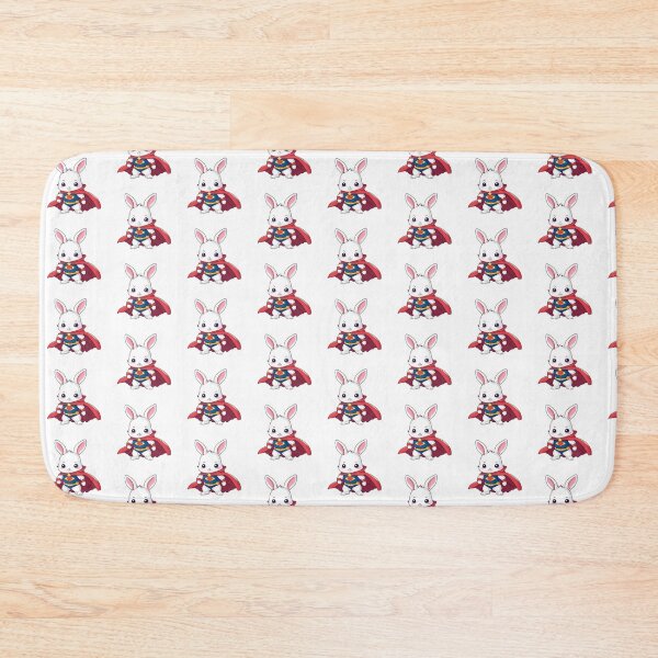 Item preview, Super rabbit  sticker  designed and sold by sweetiejojo.