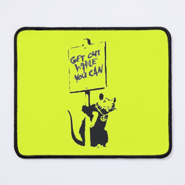 Item preview, Banksy Art Rat designed and sold by QuirkByLgnatius.
