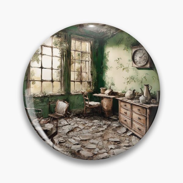 Item preview, Room In An Abandoned House designed and sold by LanaGustavsson.