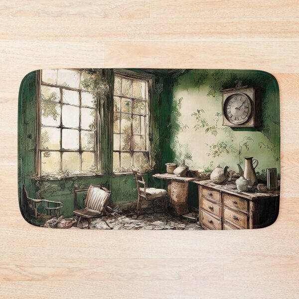 Item preview, Room In An Abandoned House designed and sold by LanaGustavsson.