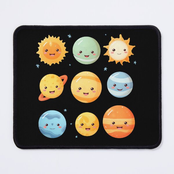 Item preview, Cute planets | Planetary system designed and sold by DerSenat.