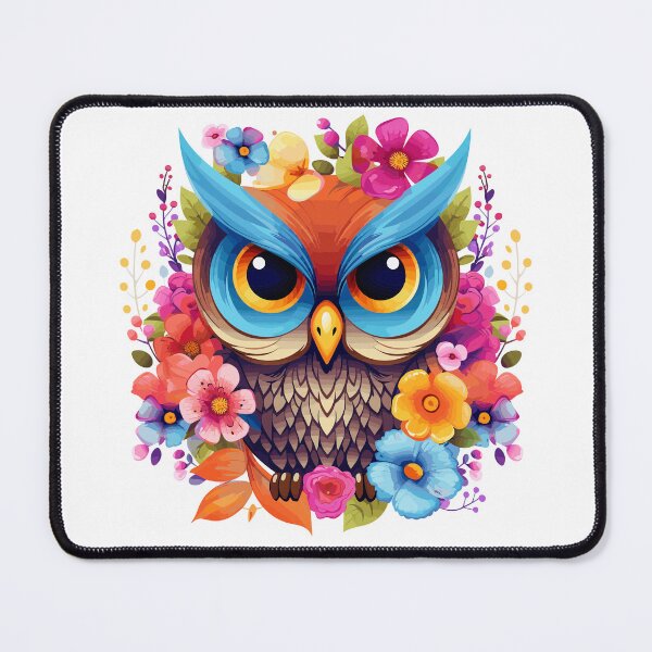 Item preview, Enchanted Forest Owl - Owl Blossom Collection designed and sold by OptimaArt.