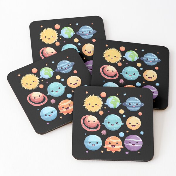 Item preview, Cute planets | Planetary system designed and sold by DerSenat.