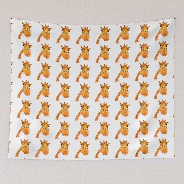 Item preview, GiRaFFe Zoo ANiMaL PRiNTS ' BeNNY ' GiRaFFe GiFTS BY SHiRLeY MaCARTHuR designed and sold by Shirley MacArthur Art.