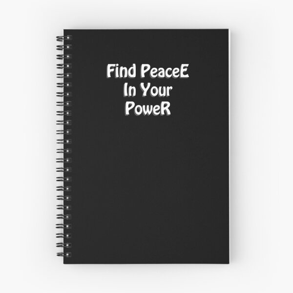 Item preview, (WF) Find peace in your power. designed and sold by greatvibes4u.