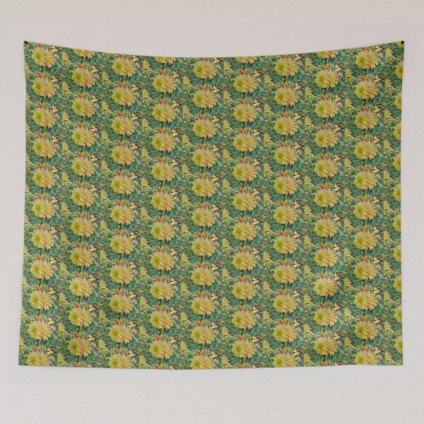 Item preview, Yellow and Red Dahlias designed and sold by Claire L Page Photography.