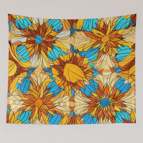 Item preview, Floral Mosaic Harmony designed and sold by WhiteWolfe0127.