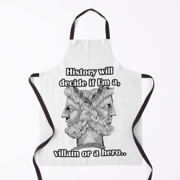 Item preview, History will decide if I'm a villain or a hero designed and sold by LinkyLankStank.
