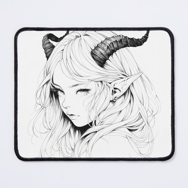 Item preview, Devil Girl, Anime, Satanic, Goth, Manga, Art designed and sold by Tomioka-Art.