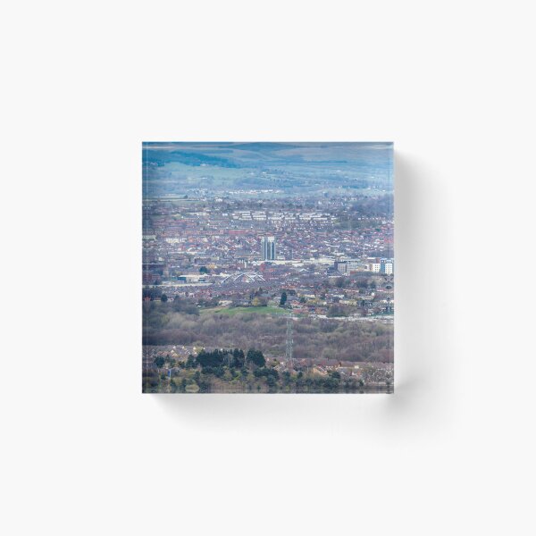 Item preview, Panoramic view of Blackburn with Darwen Borough from Darwen Tower designed and sold by Shafiq Khan.