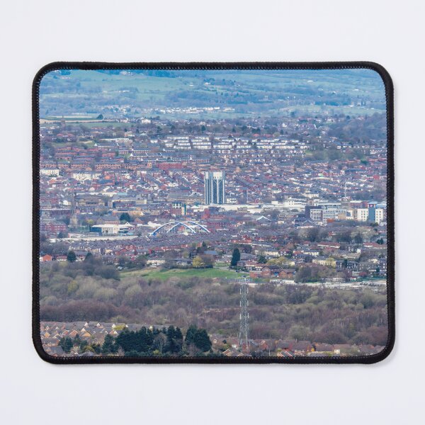 Item preview, Panoramic view of Blackburn with Darwen Borough from Darwen Tower designed and sold by Shafiq Khan.