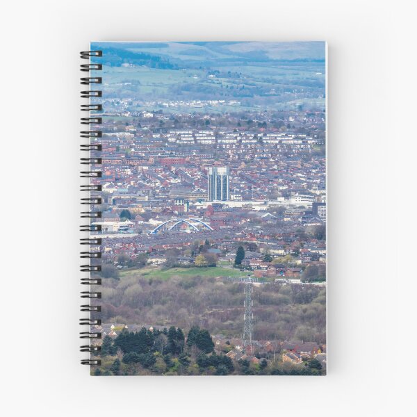 Item preview, Panoramic view of Blackburn with Darwen Borough from Darwen Tower designed and sold by Shafiq Khan.