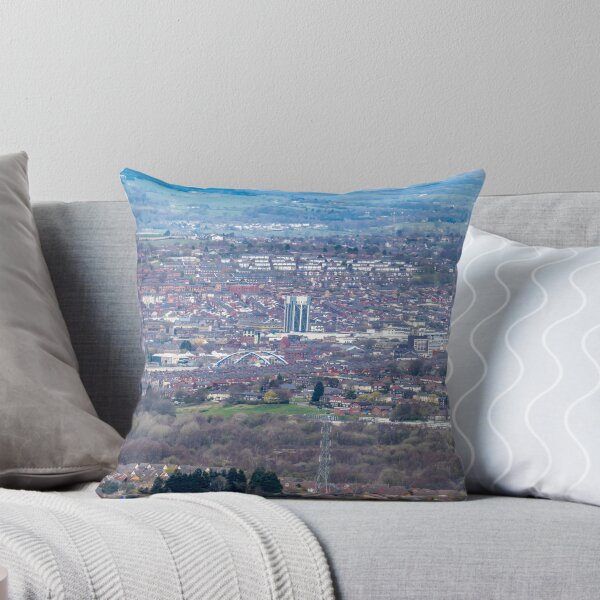 Item preview, Panoramic view of Blackburn with Darwen Borough from Darwen Tower designed and sold by Shafiq Khan.