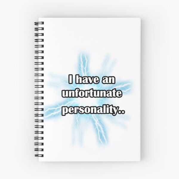 Item preview, I have an unfortunate personality  designed and sold by LinkyLankStank.