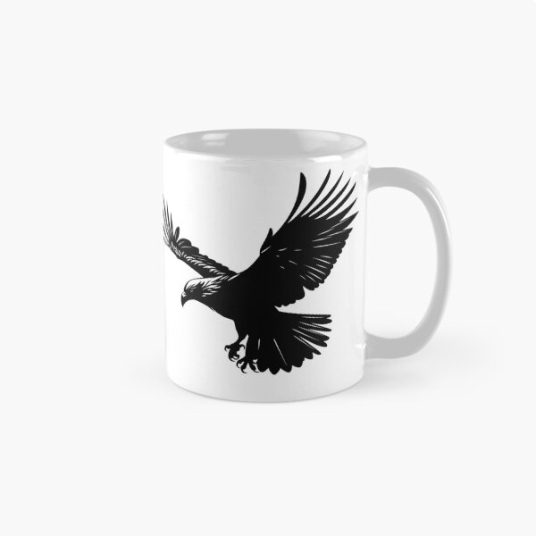 Item preview, Black Raven Flying Bird  designed and sold by spookycutepeeps.