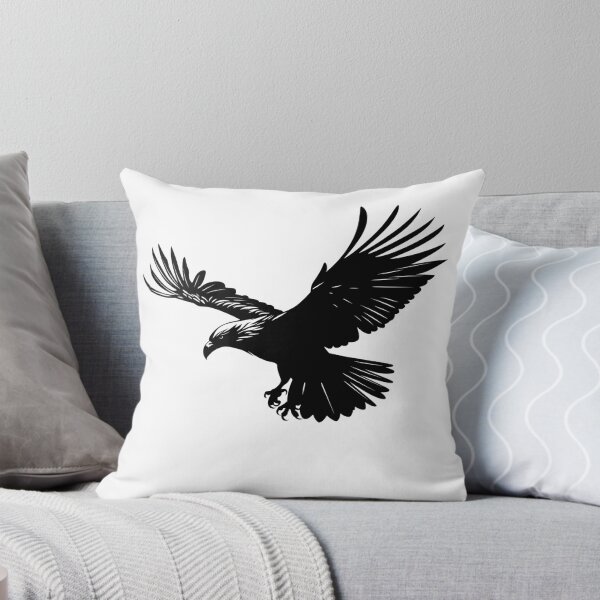 Item preview, Black Raven Flying Bird  designed and sold by spookycutepeeps.